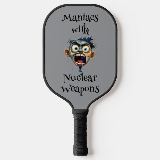 Raquette de Pickleball Maniacs (Recto)