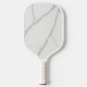 Raquette De Pickleball Marbre Blanc (Verso)