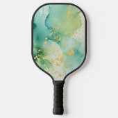 Raquette De Pickleball Marbre vert or (Verso)