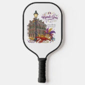 Raquette De Pickleball Mardi Gras (Verso)