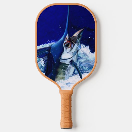 Raquette De Pickleball Marlin bleu (Recto)