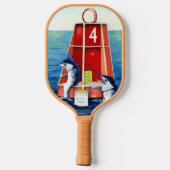 Raquette De Pickleball Marlins au Buoy (Verso)
