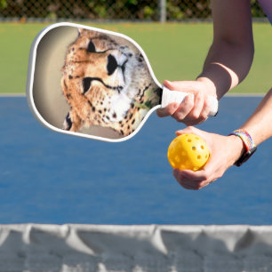 Raquette De Pickleball Marques d'usure pour adultes de Cheetah animal
