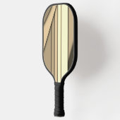 Raquette De Pickleball Marron monochrome moderne (Gauche)