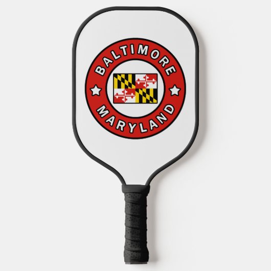 Raquette De Pickleball Maryland de Baltimore (Recto)