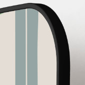 Raquette De Pickleball Master of Pickleball Paddle – Blue Wave Stripe (Détail gauche)