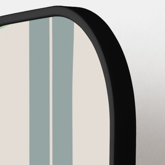 Raquette De Pickleball Master of Pickleball Paddle – Blue Wave Stripe  (Détail gauche)