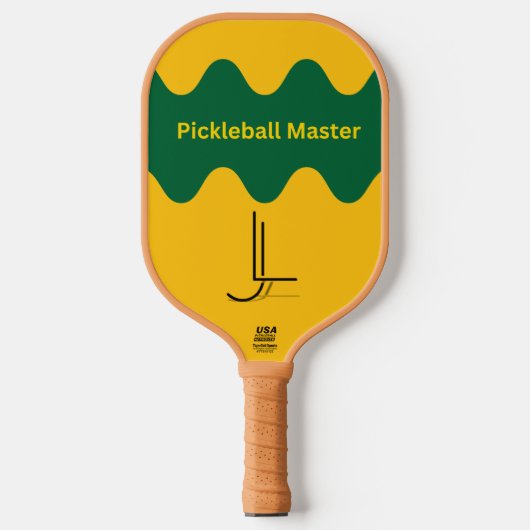 Raquette de Pickleball Master Retro Wave (Recto)