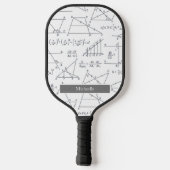 Raquette De Pickleball Math Diagrams Motif Schools Event (Verso)