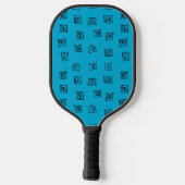 Raquette De Pickleball Mazages turquoise (Verso)
