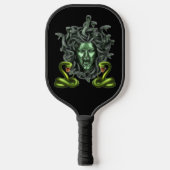 Raquette De Pickleball Medusa Gorgon, couleuvre verte (Recto)