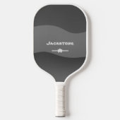 Raquette De Pickleball Meilleur Cadeau Pour Lui Chic Script Nom Cool Camo (Recto)