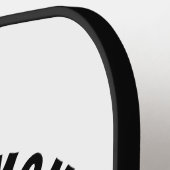 Raquette De Pickleball Meilleur Chat Maman Jour Texte Personnalisé (Détail gauche)