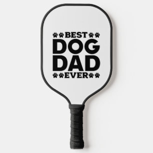 Raquette De Pickleball Meilleur Chien Papa Jamais - Amoureux des chiens &