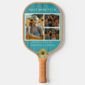 Raquette De Pickleball Meilleur Collage photo MOM Ever Sunflower 3 (Recto)