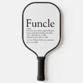 Raquette De Pickleball Meilleur jamais Funcle Oncle définition moderne (Verso)