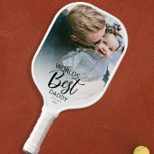Raquette De Pickleball Meilleur papa du monde | Photo