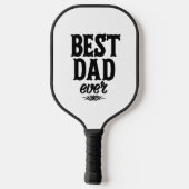 Raquette De Pickleball Meilleur papa jamais Mug (Verso)