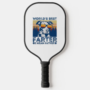 Raquette De Pickleball meilleur papa jamais t-shirt mondes meilleur plus