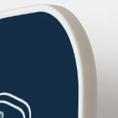 Raquette De Pickleball Meilleur Pickleball Papa Ever 2 Photo Grille (Détail gauche)