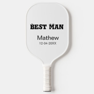 Raquette De Pickleball Meilleur témoin enterrement de vie de garçon ajout