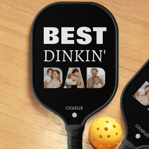 Raquette De Pickleball Meilleure Fête des pères de Collage photo Dinkin P