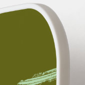 Raquette De Pickleball Meilleure grand-mère avec initiales monogrammes Lu (Détail gauche)