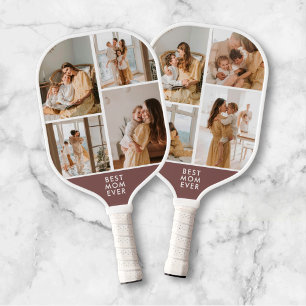 Raquette De Pickleball Meilleure Maman Ever 8 Photo Collage Pickleball Pa