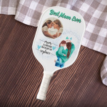 Meilleure Maman Personnalisée Photo de Mère et Fil