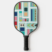 Raquette De Pickleball Mélange moderne du milieu du siècle (Recto)