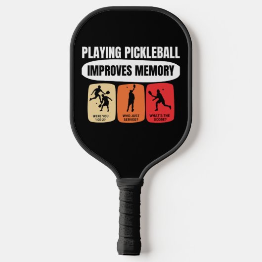 Raquette De Pickleball Mémoire improve (Verso)
