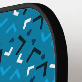 Raquette de Pickleball Mémorable Bleue Memphis Pro (Détail gauche)