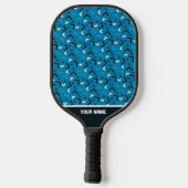 Raquette de Pickleball Mémorable Bleue Memphis Pro (Verso)