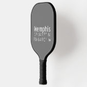 Raquette De Pickleball Memphis Tennessee Latitude de longitude (Gauche)