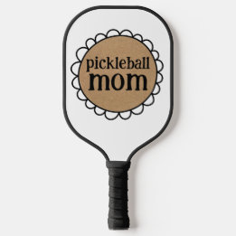 Raquette De Pickleball MÈRE DE PICKLEBALL personnalisée Bord festonné