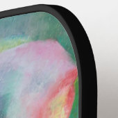 Raquette De Pickleball Mère Eléphant et bébé (Détail gauche)