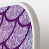 Raquette de Pickleball Mermaid Shimmer Scale (Détail gauche)