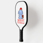 Raquette De Pickleball Merry Christmas Elephant (Gauche)