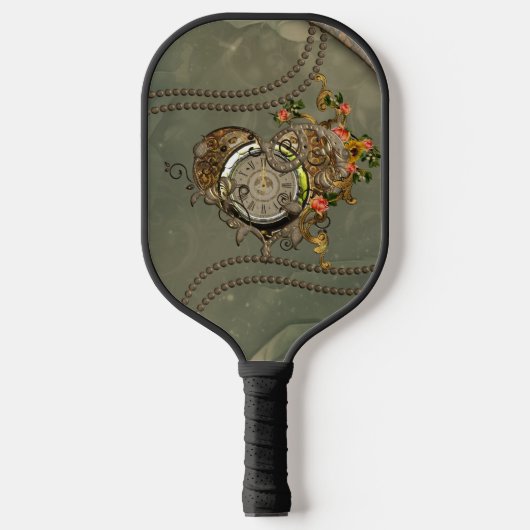 Raquette De Pickleball Merveilleuse horloge vapeur (Recto)