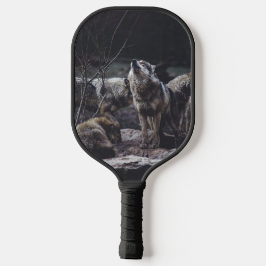 Raquette De Pickleball Meute de Loups (Verso)