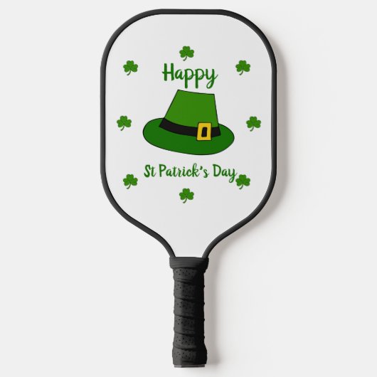 Raquette De Pickleball Mini Mignonne Bonne St Patrick Joyeuse Journée (Recto)