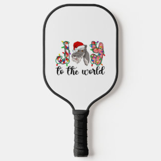 Raquette De Pickleball Miniature Schnauzer Noël Mini Schnauzer Noël