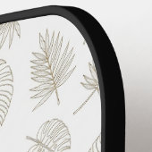 Raquette De Pickleball Minimal Botanical Line Art Pattern (6) (Détail gauche)