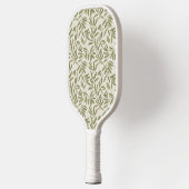 Raquette De Pickleball Minimal Olive Branch Pattern (Gauche)