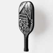 Raquette De Pickleball Mode piste noir et blanc 2022 Inspiré (Gauche)