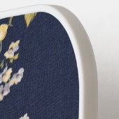 Raquette De Pickleball Modèle floral de tissu (Détail gauche)