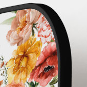 Raquette De Pickleball Modèle floral du jardin (Détail gauche)