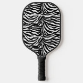 Raquette De Pickleball Modèle zèbre noir et blanc (Recto)