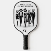 Raquette De Pickleball Modèles de piste d'Hep Cat marchant sur le trottoi (Recto)