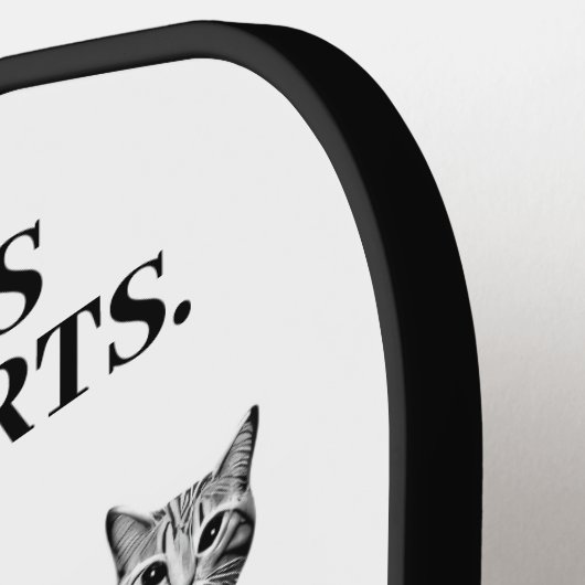 Raquette De Pickleball Modèles de piste d'Hep Cat marchant sur le trottoi (Détail gauche)